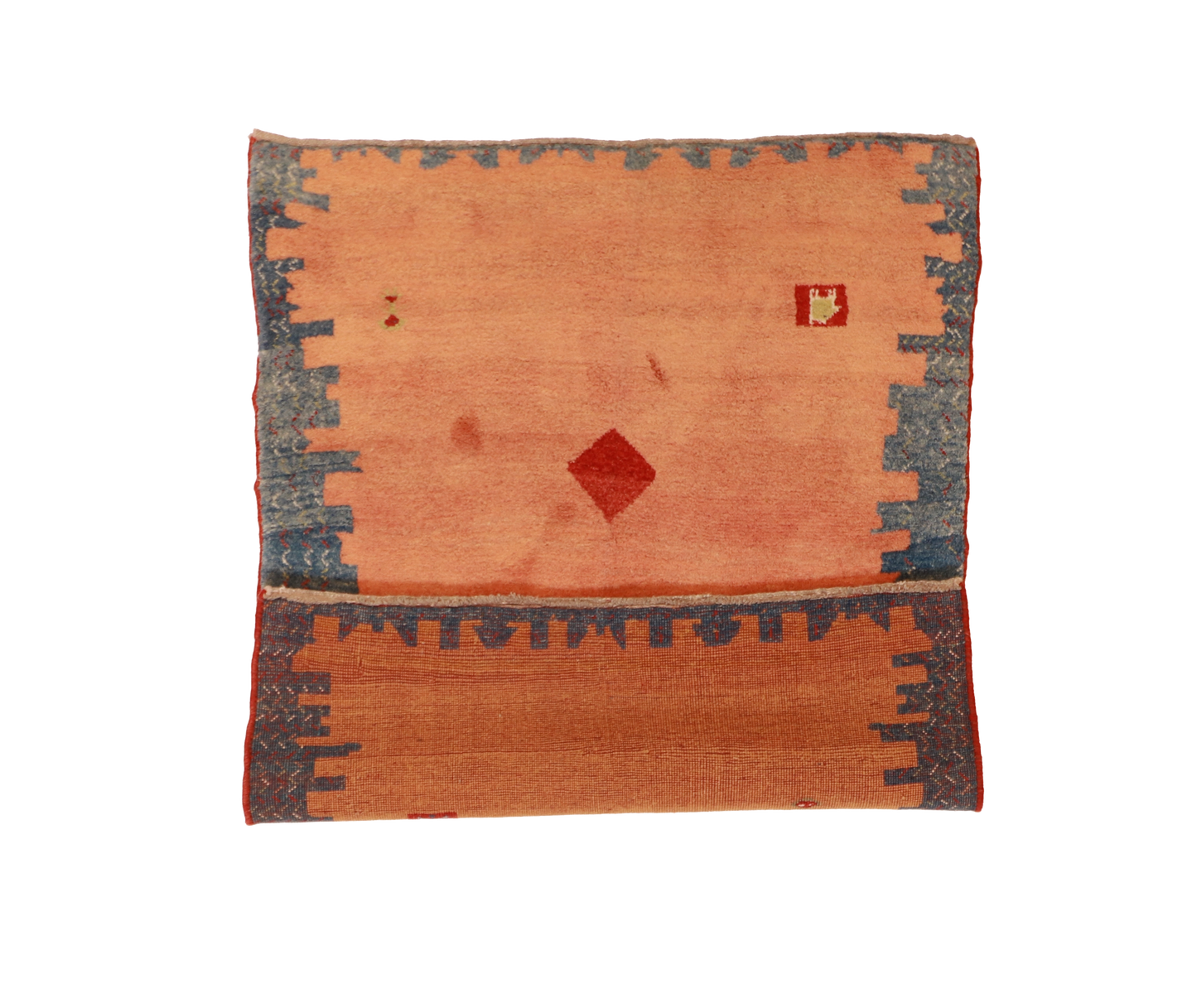 W 4.6 L 6 Gabbeh 100% Wool Hand-Woven All-Over Design - 26802
