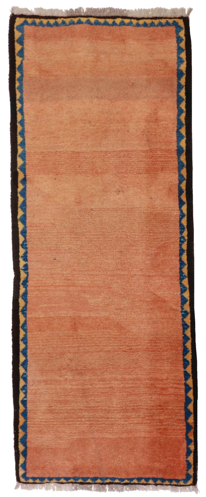 W 3.6 - L 8.9 - Gabbeh Fine/Wool All Over Rectangle - Finest Hand-Knotted Quality Wool - 26946