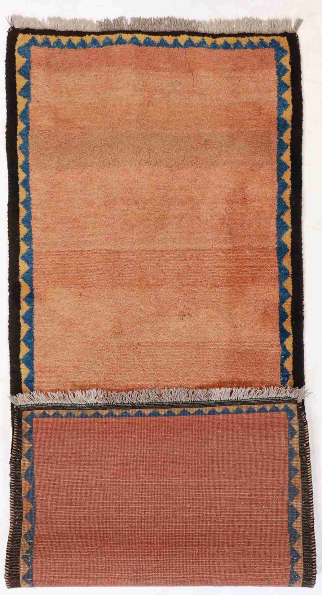 W 3.6 - L 8.9 - Gabbeh Fine/Wool All Over Rectangle - Finest Hand-Knotted Quality Wool - 26946