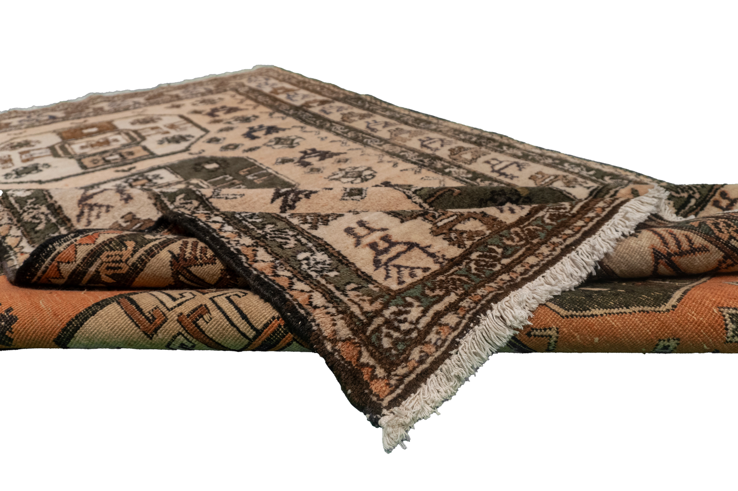 W 5.2 L 8.3 Ardabil 100% Wool Hand-Woven Medalion Design - 27595