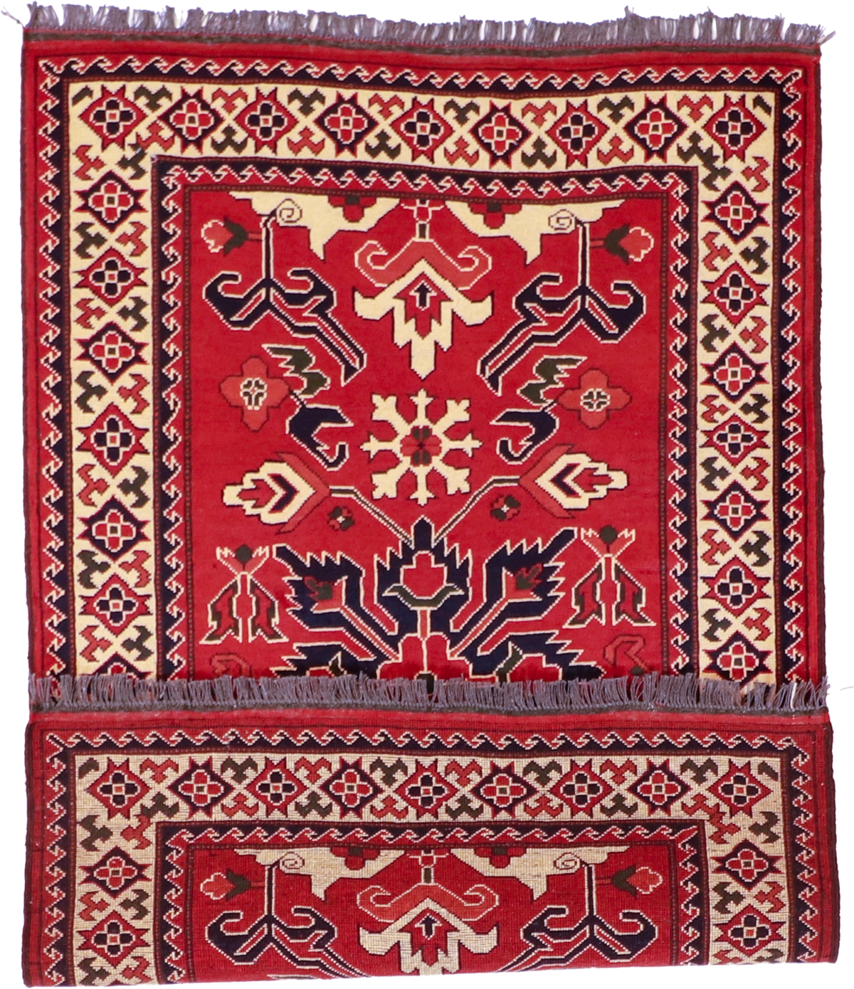 W 3.3 L 5.1 Ziegler 100% Wool Hand-Woven Medallion Design - 50858