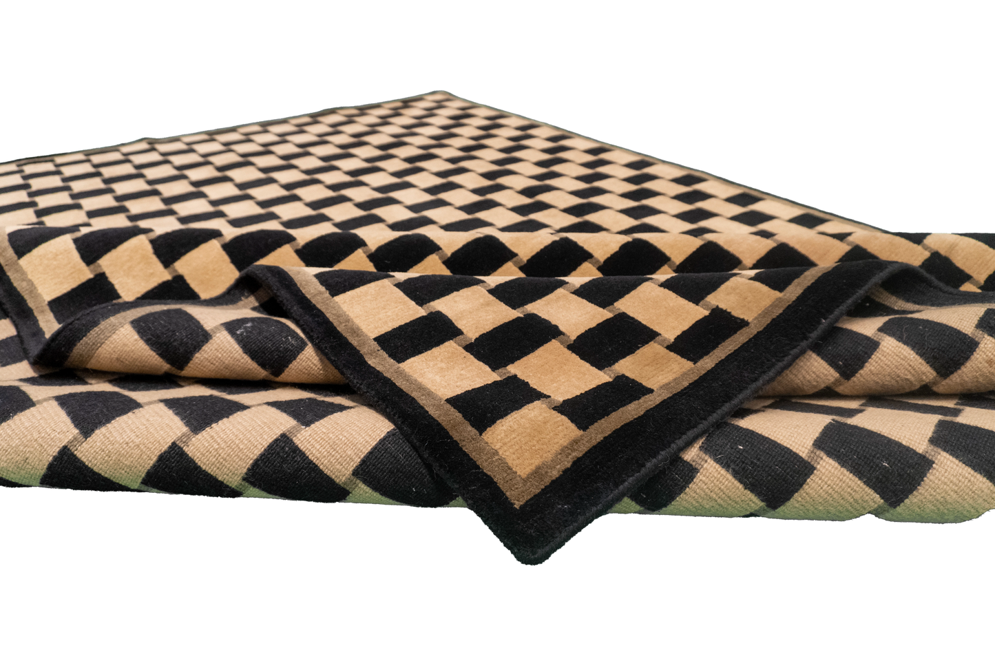 W 6 L 8.10 Modern 100% Wool Handmade All Over Design - 51163