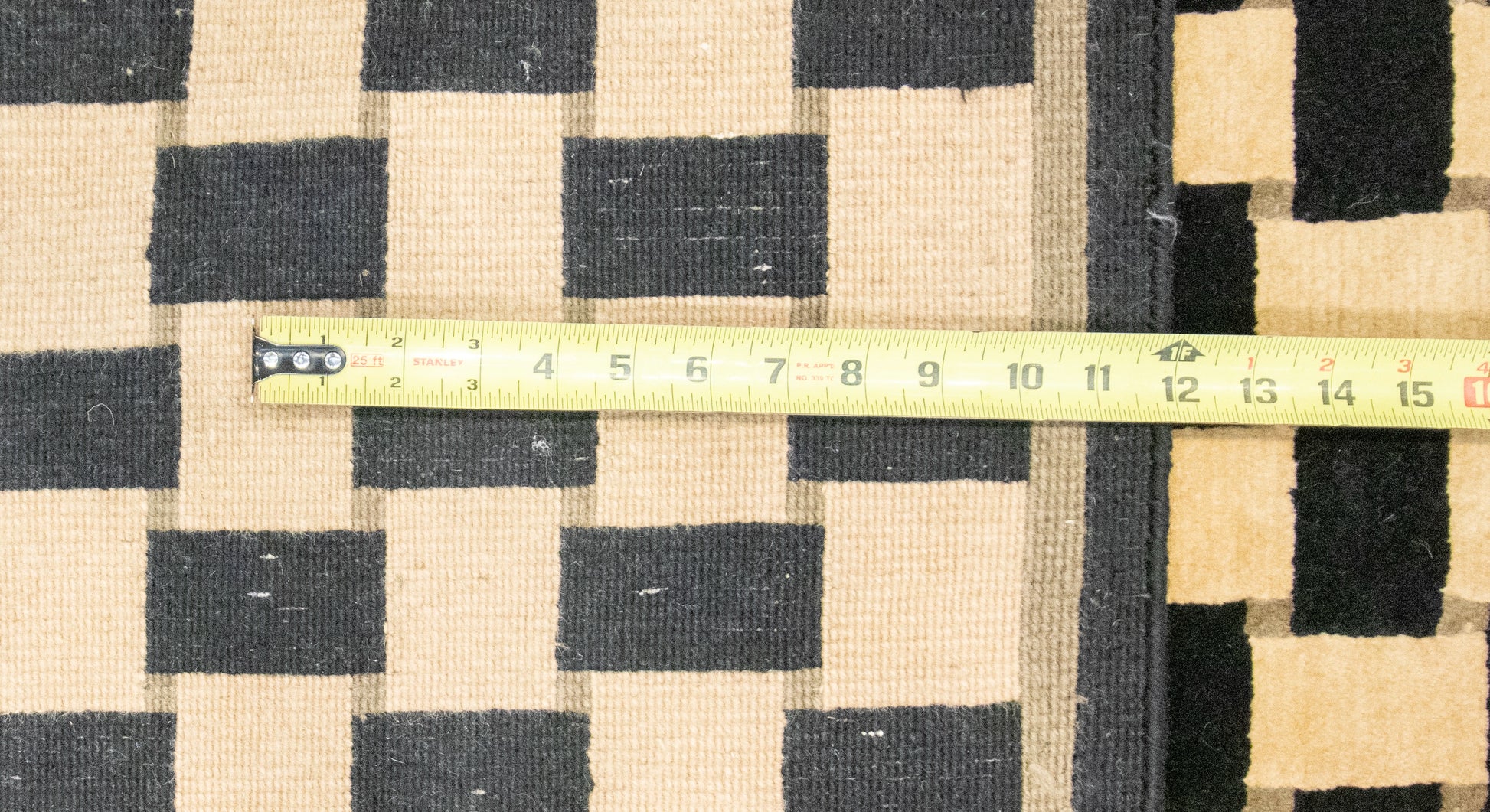 W 6 L 8.10 Modern 100% Wool Hand-Woven All-Over Design - 51163
