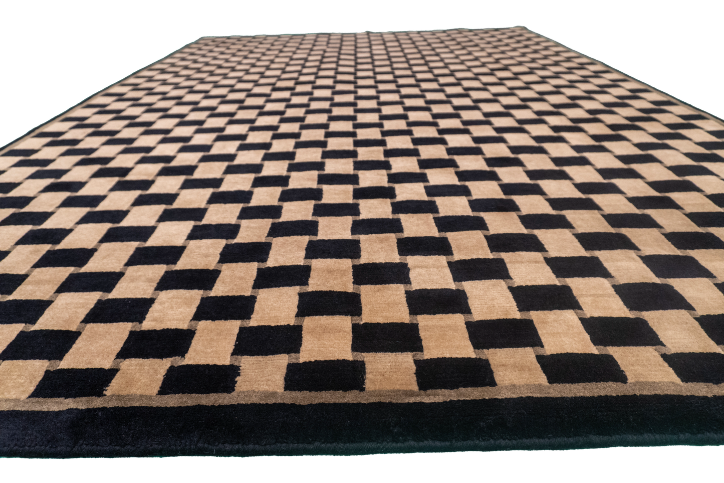 W 6 L 8.10 Modern 100% Wool Handmade All Over Design - 51163