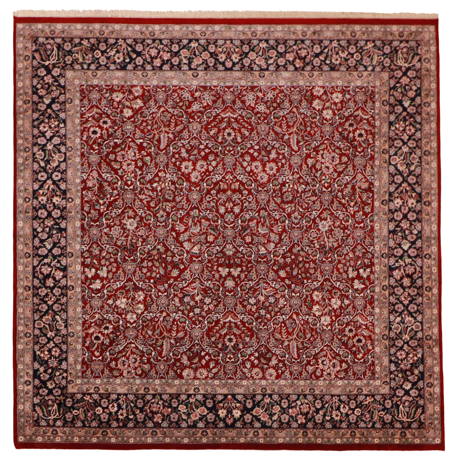 W 8.2 L 8.3 Tabriz 100% Wool Hand-Woven All-Over Design - 51301