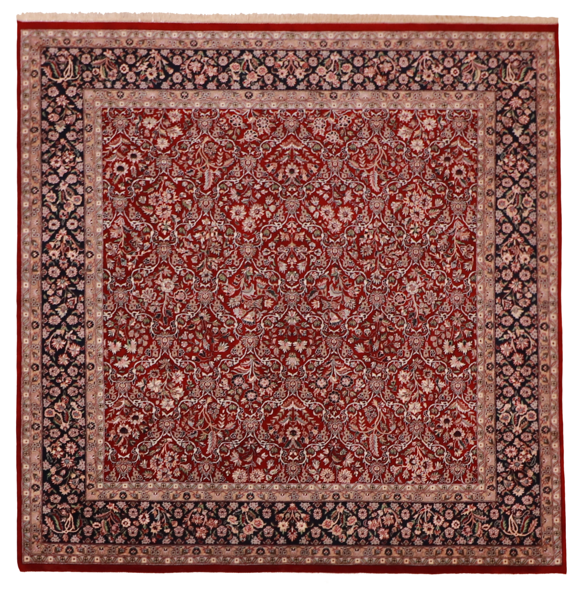 W 8.2 L 8.3 Tabriz 100% Wool Hand-Woven All-Over Design - 51301