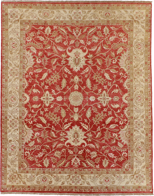 W 8 L 10.1 Frahan 100% Wool Hand-Woven All-Over Design - 51308