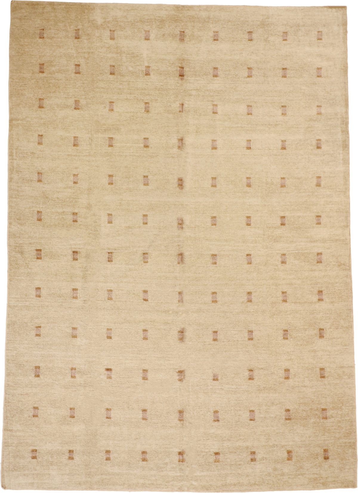 W 9 L 12 Kilim 100% Wool Hand-Woven All-Over Design - 51607