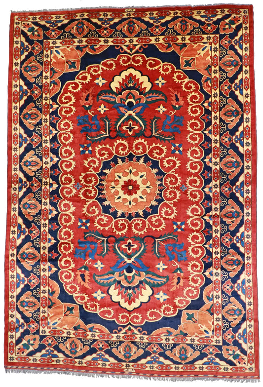 12.3 x 17.9 - Heriz Fine All Over Rectangle - Finest Hand-Knotted Quality Wool — 51698