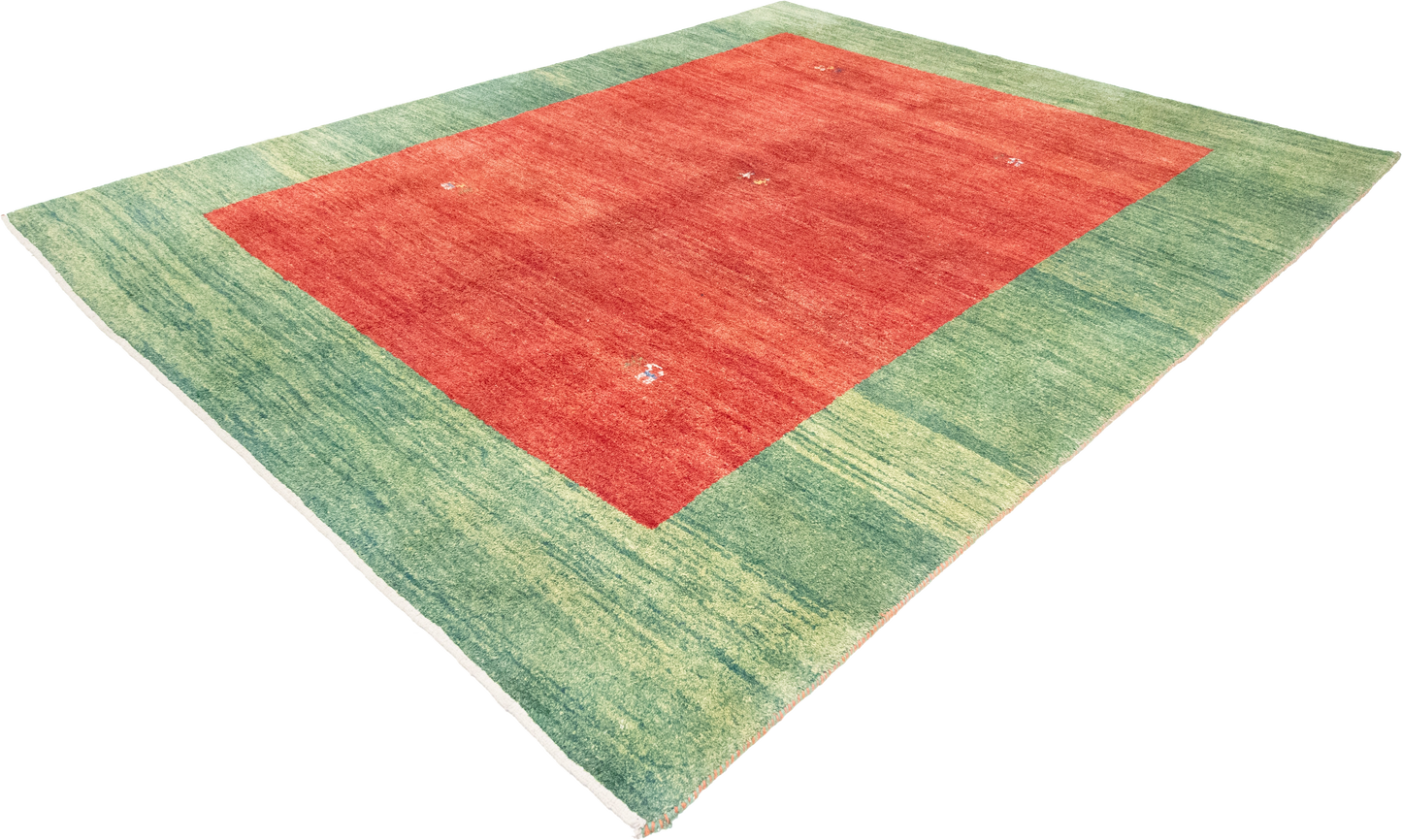 W 8.10 L 11.3 Gabbeh 100% Wool Hand-Woven All-Over Design - 51950