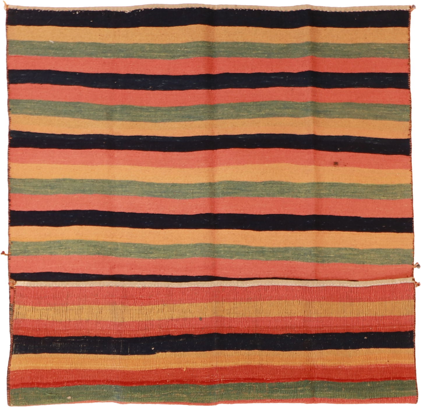 W 4.11 - L 6.5 - Sumak Fine Modern Rectangle - Finest Hand-Made Quality Wool - 52105