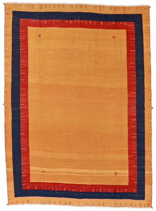 6.10 x 9.4 - Sumak Fine Modern Rectangle - Finest Hand-Knotted Quality Wool — 52121