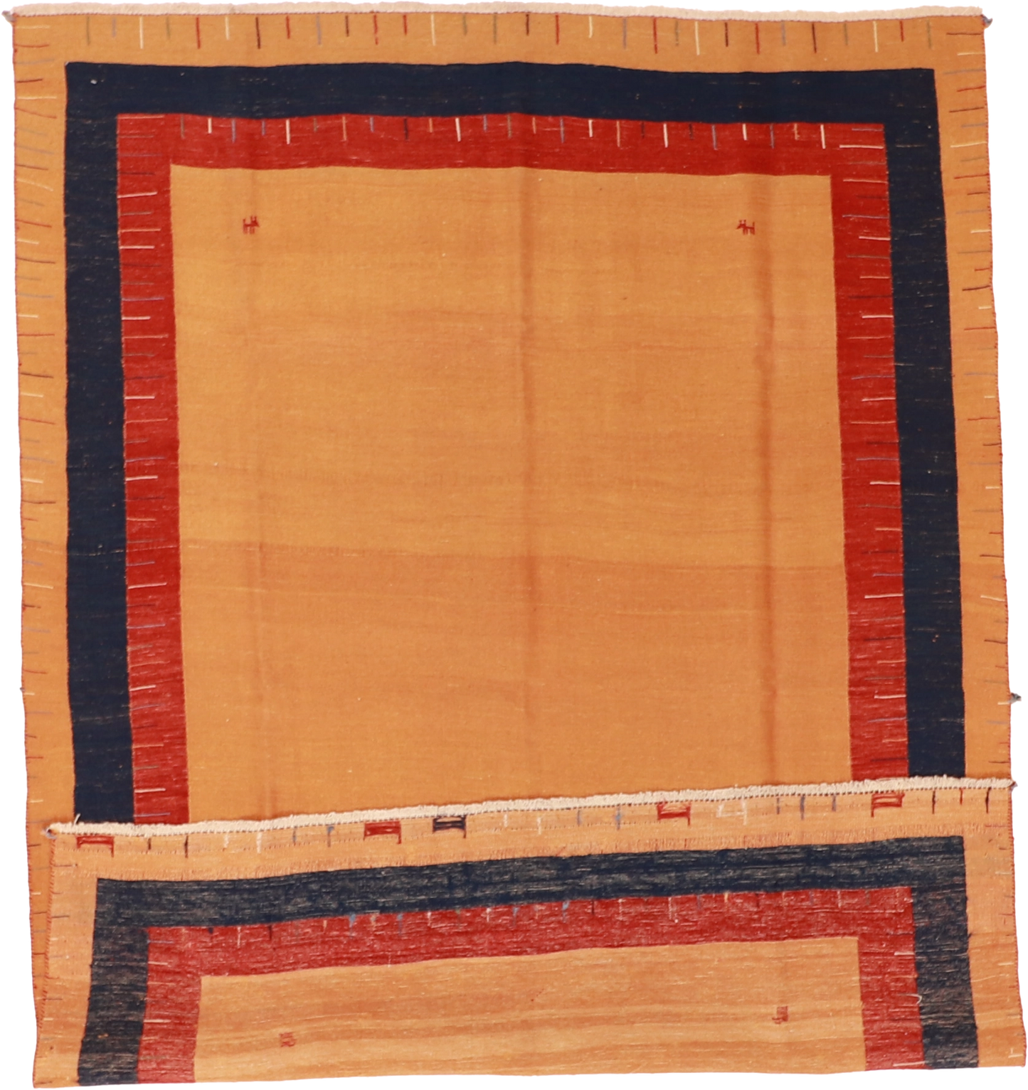 W 6.10 L 9.4 Sumak 100% Wool Hand-Woven All-Over Design - 52121