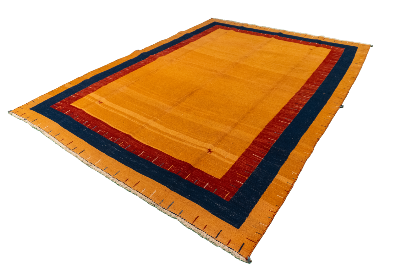W 6.10 L 9.4 Sumak 100% Wool Hand-Woven All-Over Design - 52121
