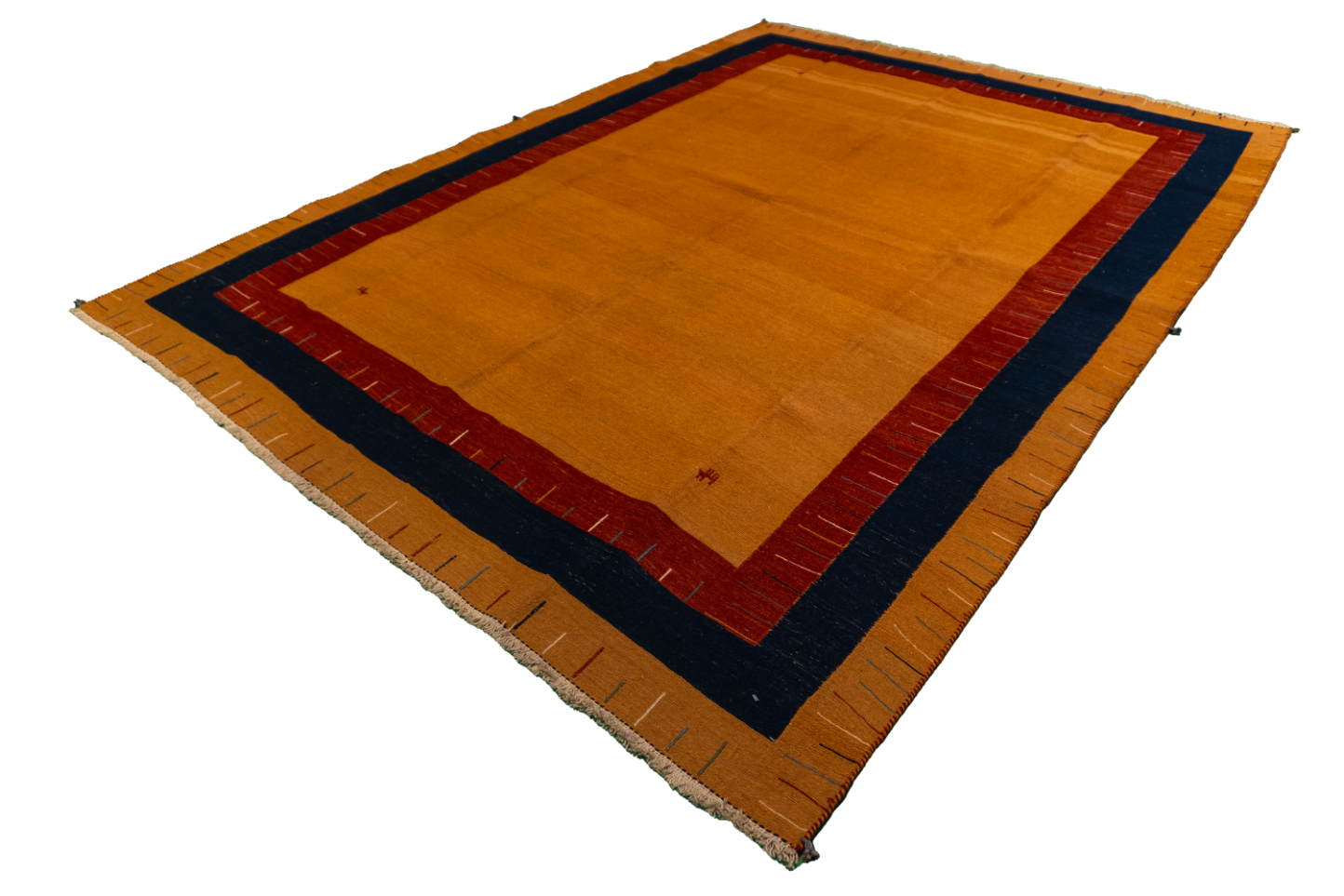 W 6.10 L 9.4 Sumak 100% Wool Hand-Woven All-Over Design - 52121