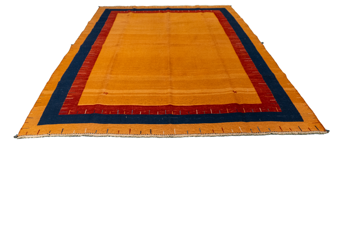 W 6.10 L 9.4 Sumak 100% Wool Hand-Woven All-Over Design - 52121