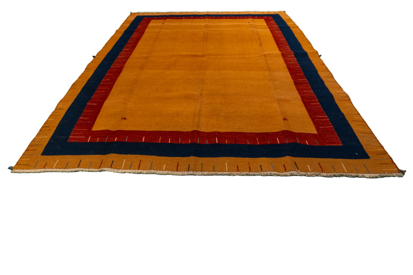 W 6.10 L 9.4 Sumak 100% Wool Hand-Woven All-Over Design - 52121