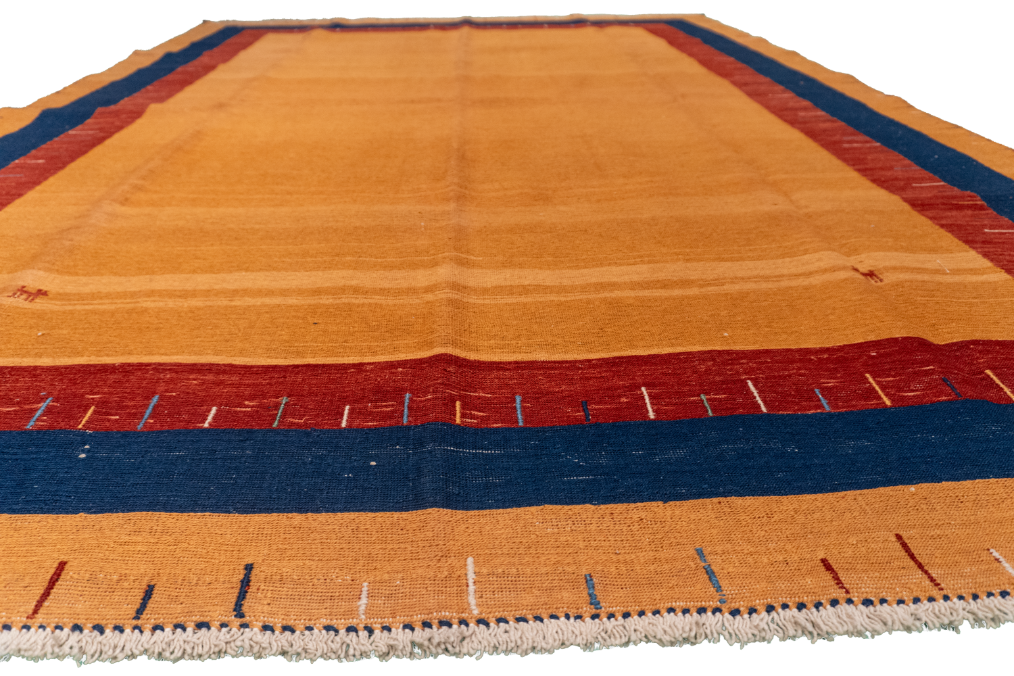 W 6.10 L 9.4 Sumak 100% Wool Hand-Woven All-Over Design - 52121