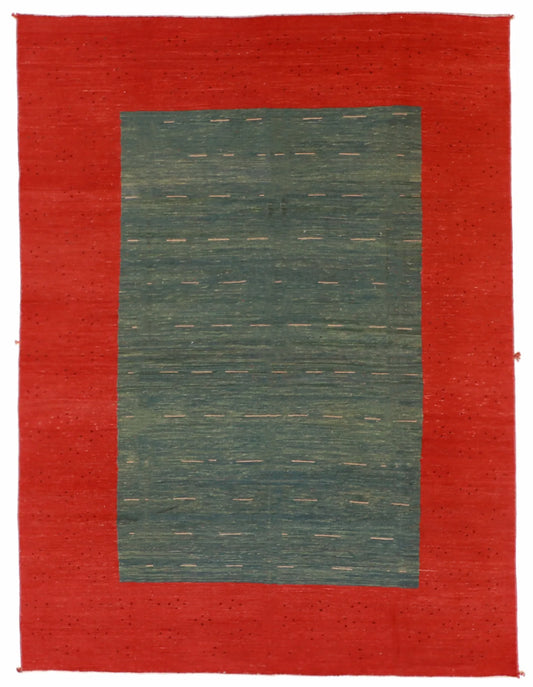 6.8 x 9 - Sumak Fine Modern Rectangle - Finest Hand-Knotted Quality Wool — 52135