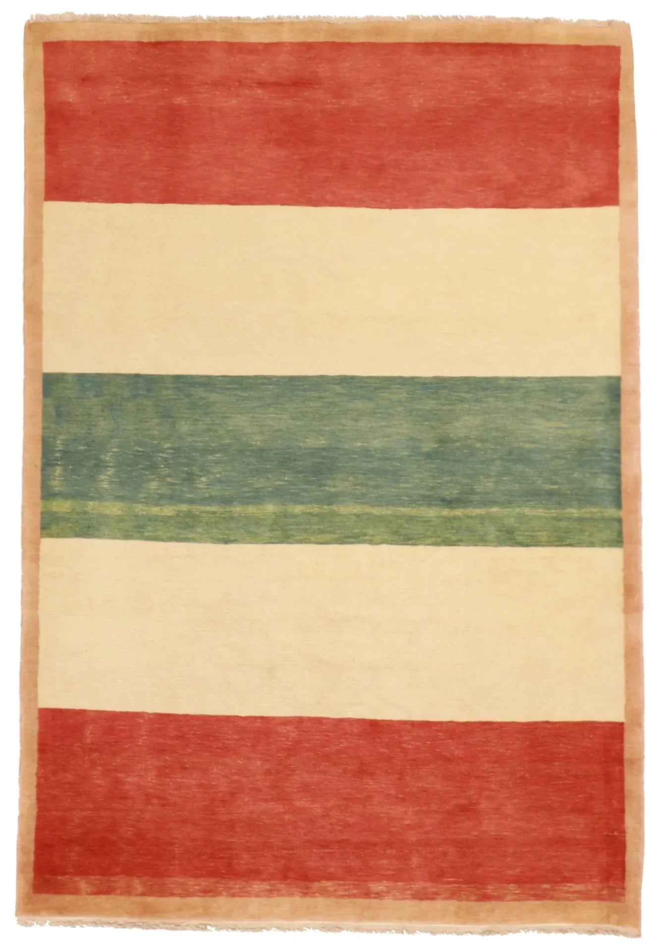 W 4.2 L 6.1 Choba 100% Wool Hand-Woven All-Over Design - 52206