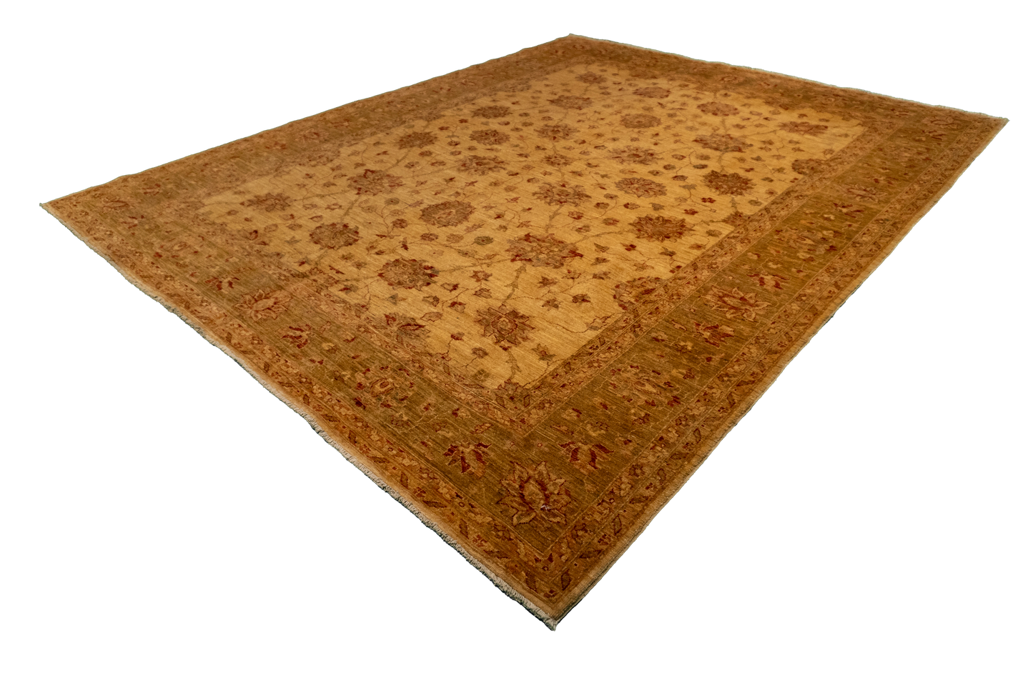 W 8 L 10.1 Haj Jalili 100% Wool Hand-Woven All-Over Design - 52473