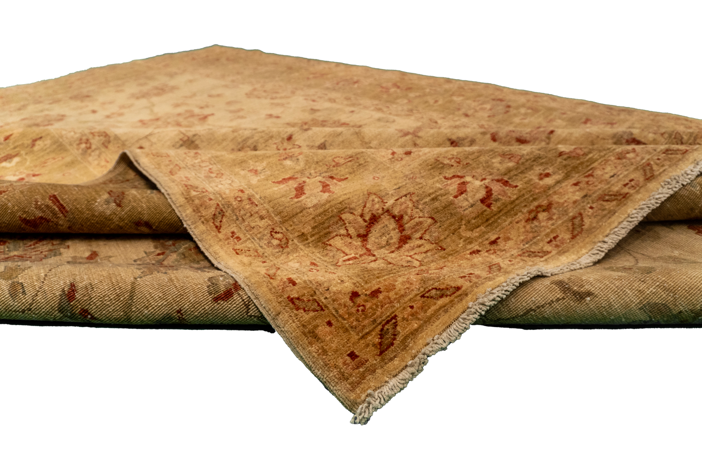 W 8 L 10.1 Haj Jalili 100% Wool Hand-Woven All-Over Design - 52473