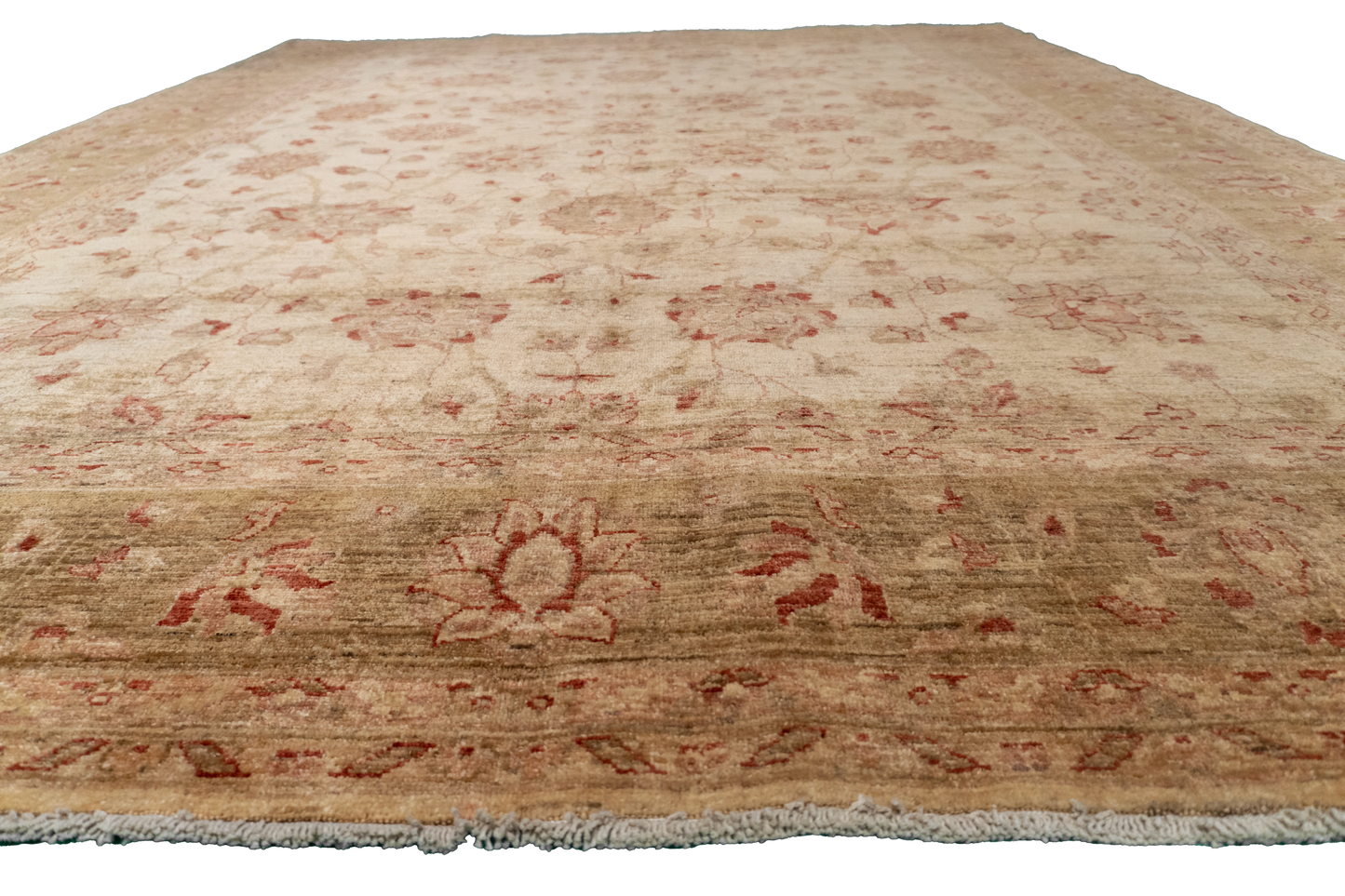 W 8 L 10.1 Haj Jalili 100% Wool Hand-Woven All-Over Design - 52473