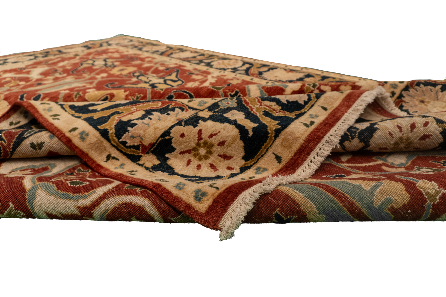W 8 L 10.10 Tabriz 100% Wool Hand-Woven All-Over Design - 52604
