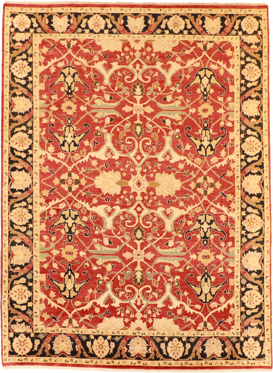 W 8 L 10.10 Tabriz 100% Wool Hand-Woven All-Over Design - 52604