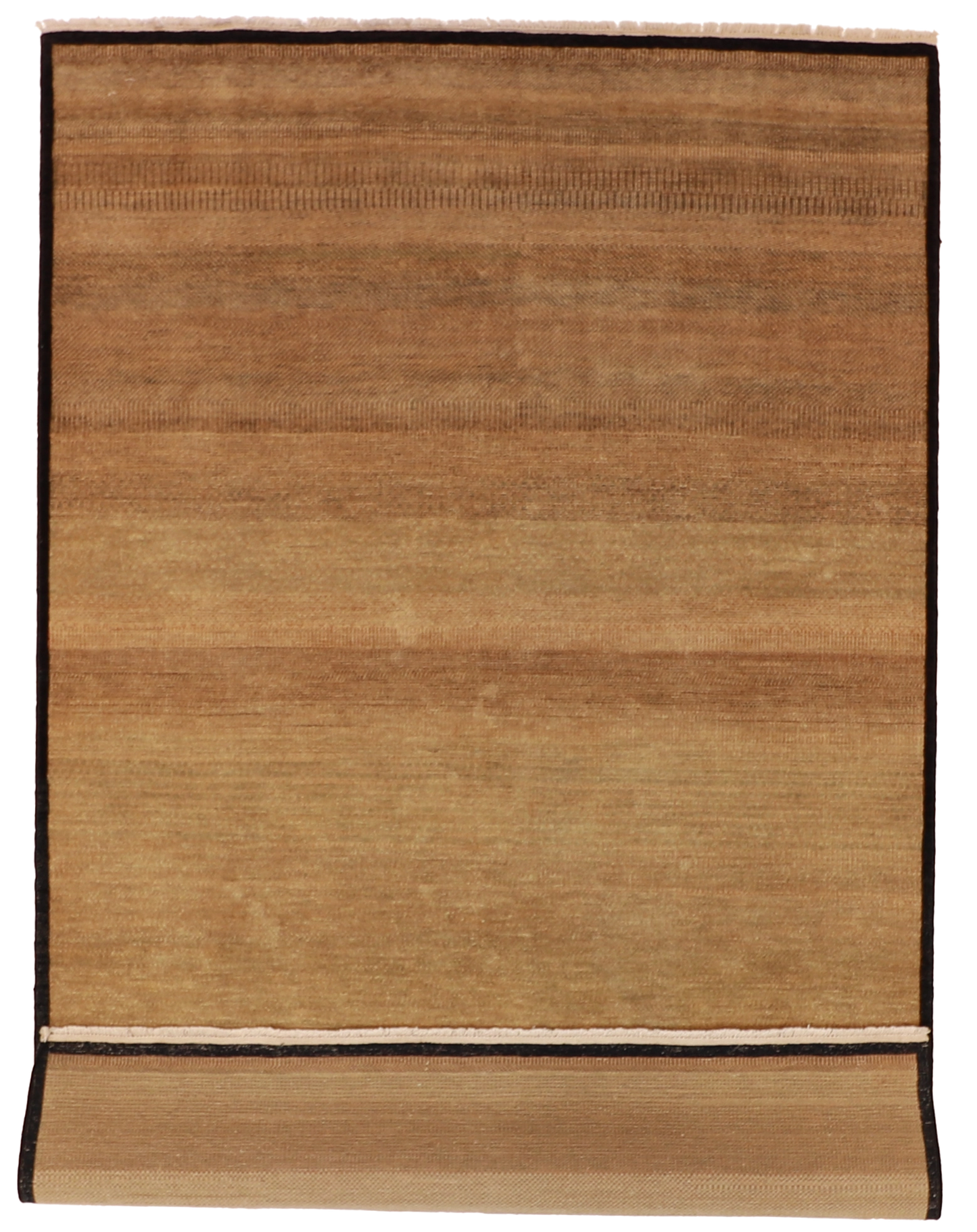 W 6.1 L 9.5 Modern 100% Wool Hand-Woven All-Over Design - 52616