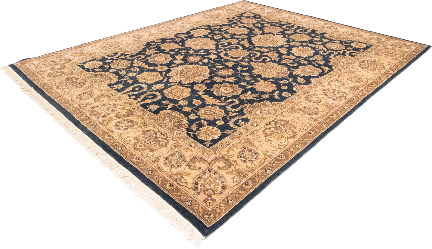 W 8 - L 9.11 - Sultan Wool Traditional Rectangle - Finest Hand-Knotted Quality Wool - 52640
