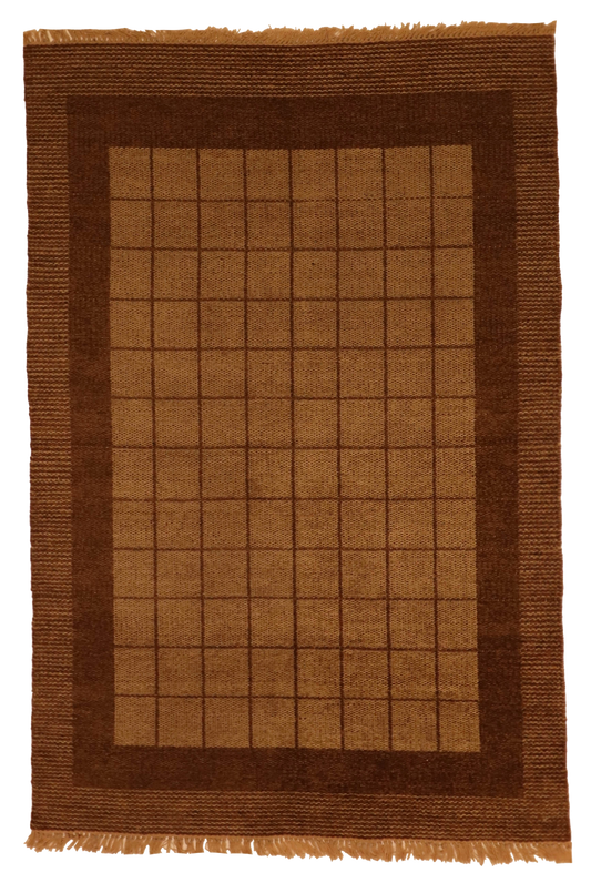 W 4 L 6 Kilim 100% Wool Hand-Woven - 52702