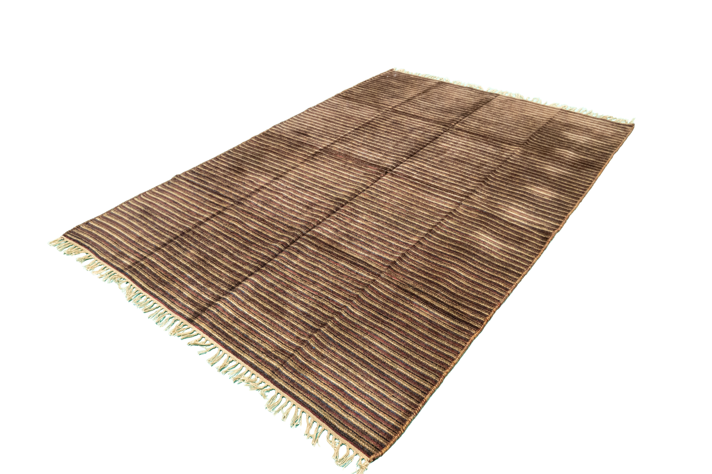 W 5 L 7 Kilim 100% Wool Hand-Woven All-Over Design - 52735