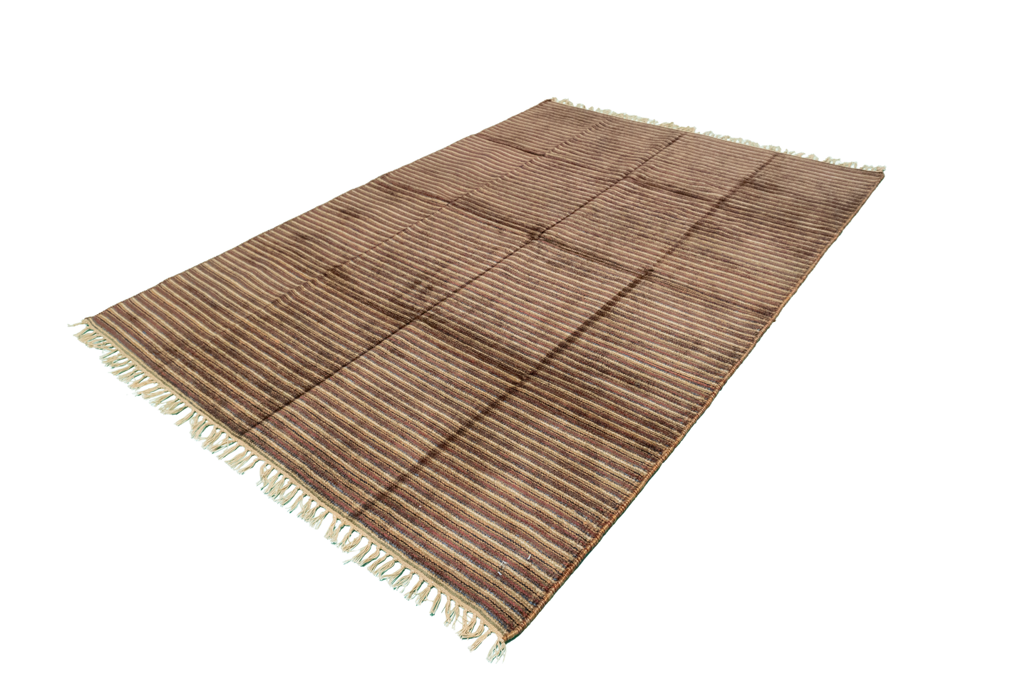 W 5 L 7 Kilim 100% Wool Hand-Woven All-Over Design - 52735