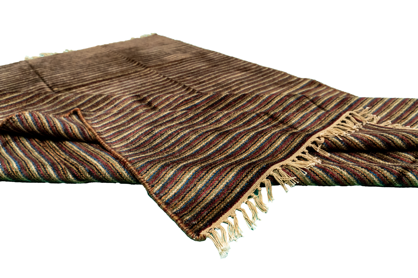W 5 L 7 Kilim 100% Wool Hand-Woven All-Over Design - 52735