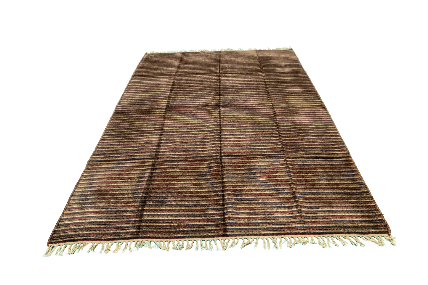 W 5 L 7 Kilim 100% Wool Hand-Woven All-Over Design - 52735