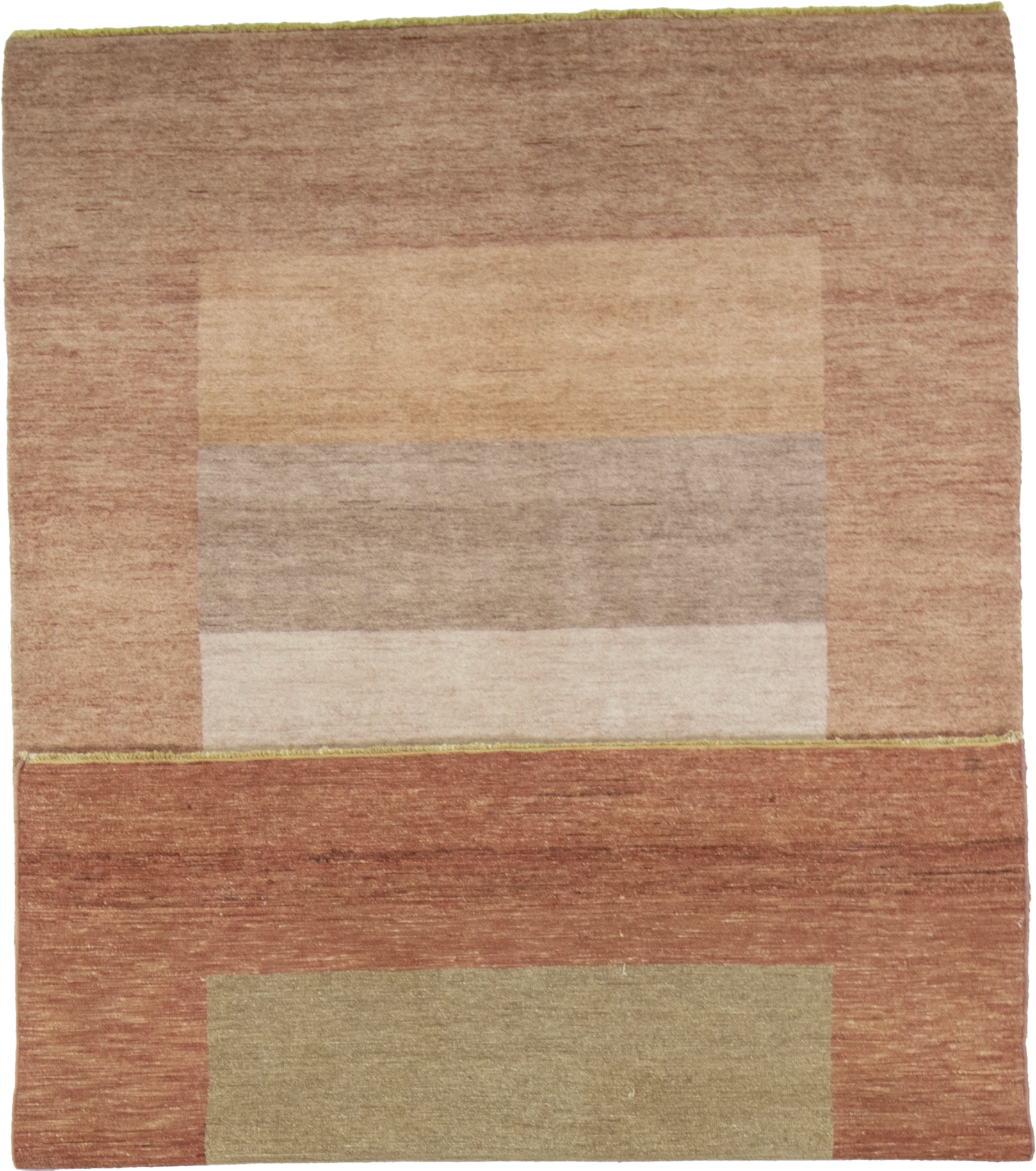W 5.2 L 8.2 Modern 100% Wool Hand-Woven All-Over Design - 52968