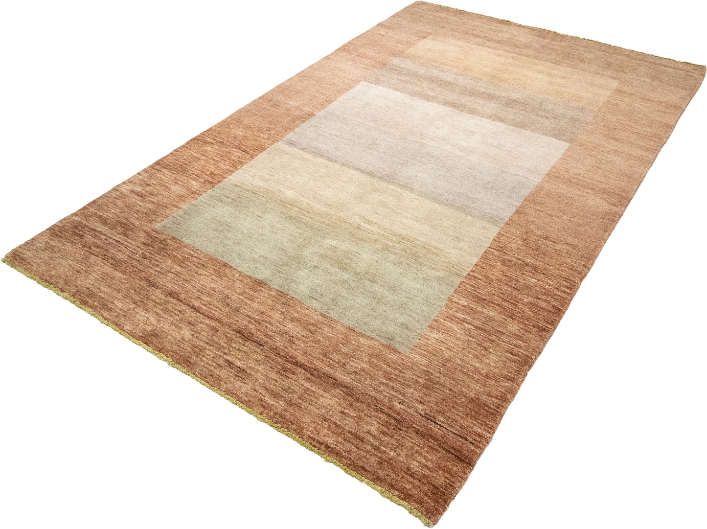 W 5.2 L 8.2 Modern 100% Wool Hand-Woven All-Over Design - 52968