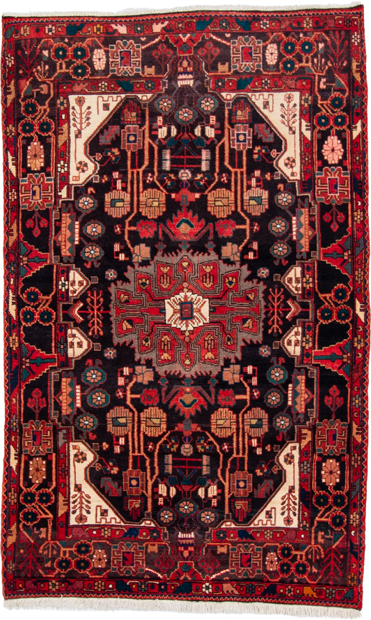 W 5 L 8 Lori 100% Wool Hand-Woven All-Over Design - 53206