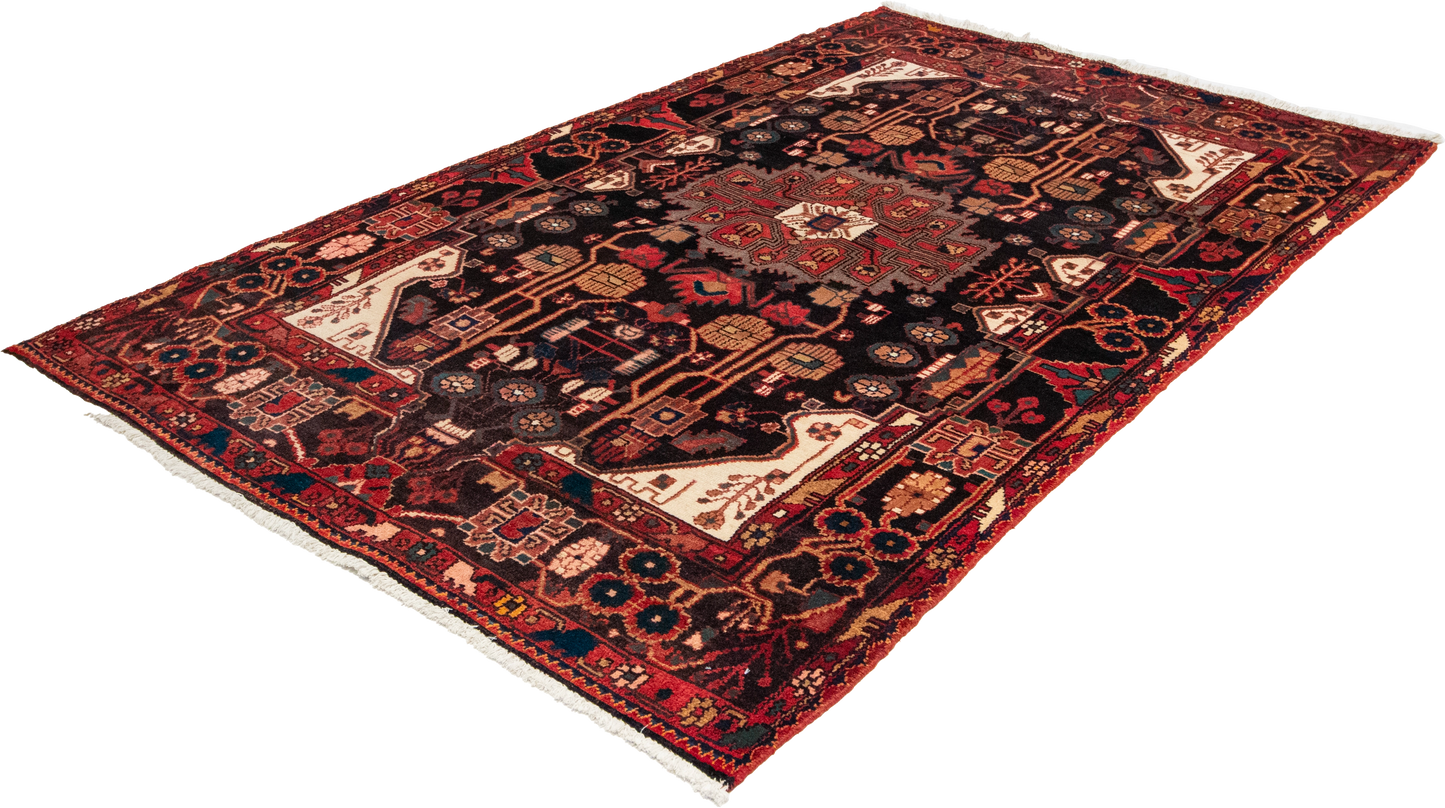 W 5 L 8 Lori 100% Wool Hand-Woven All-Over Design - 53206