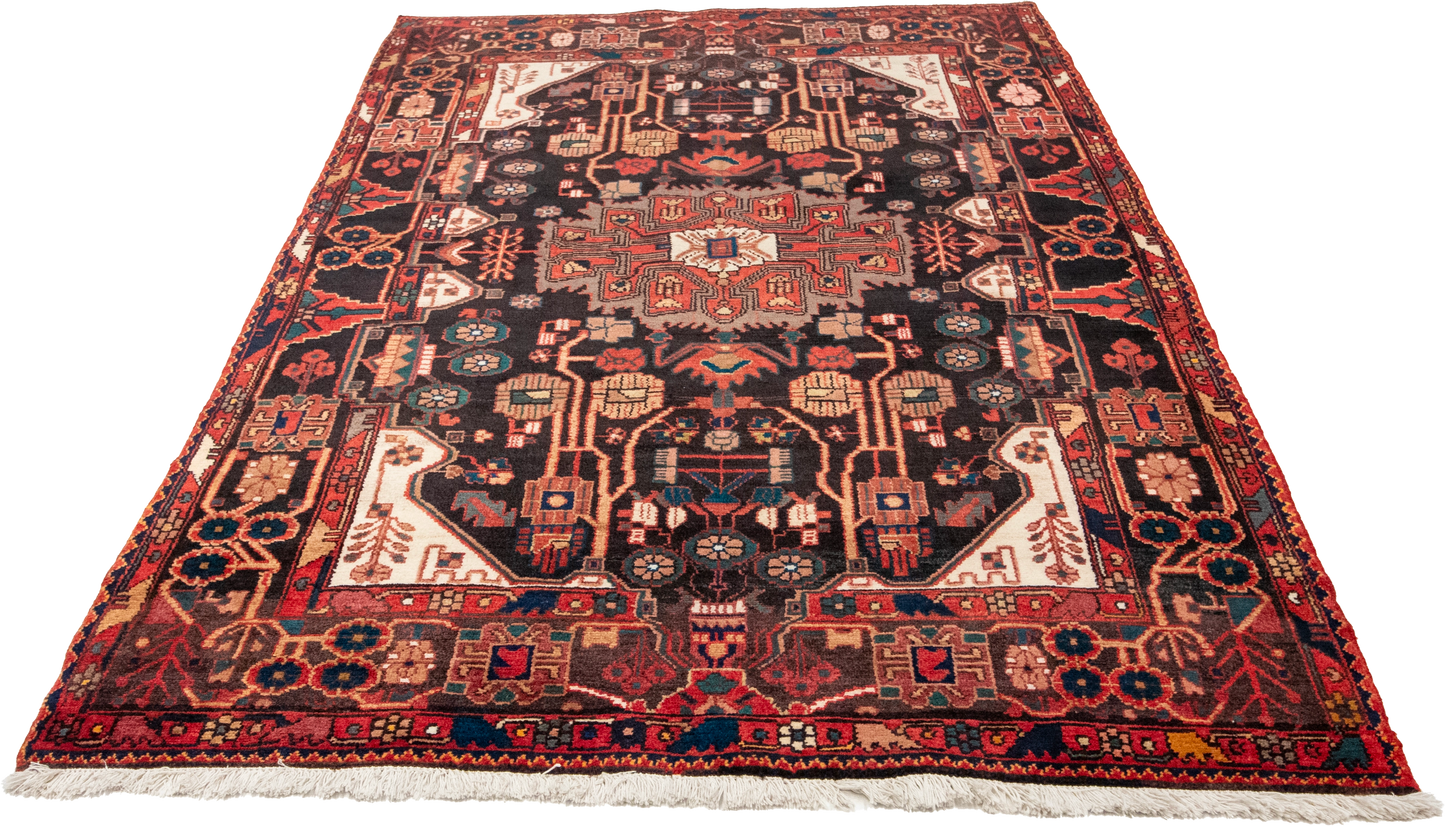 W 5 L 8 Lori 100% Wool Hand-Woven All-Over Design - 53206