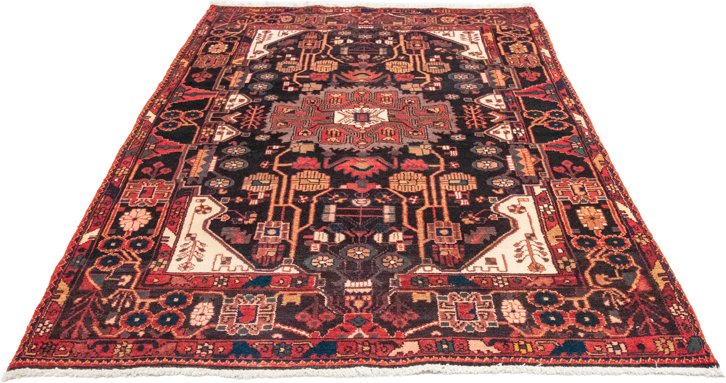 W 5 L 8 Lori 100% Wool Hand-Woven All-Over Design - 53206