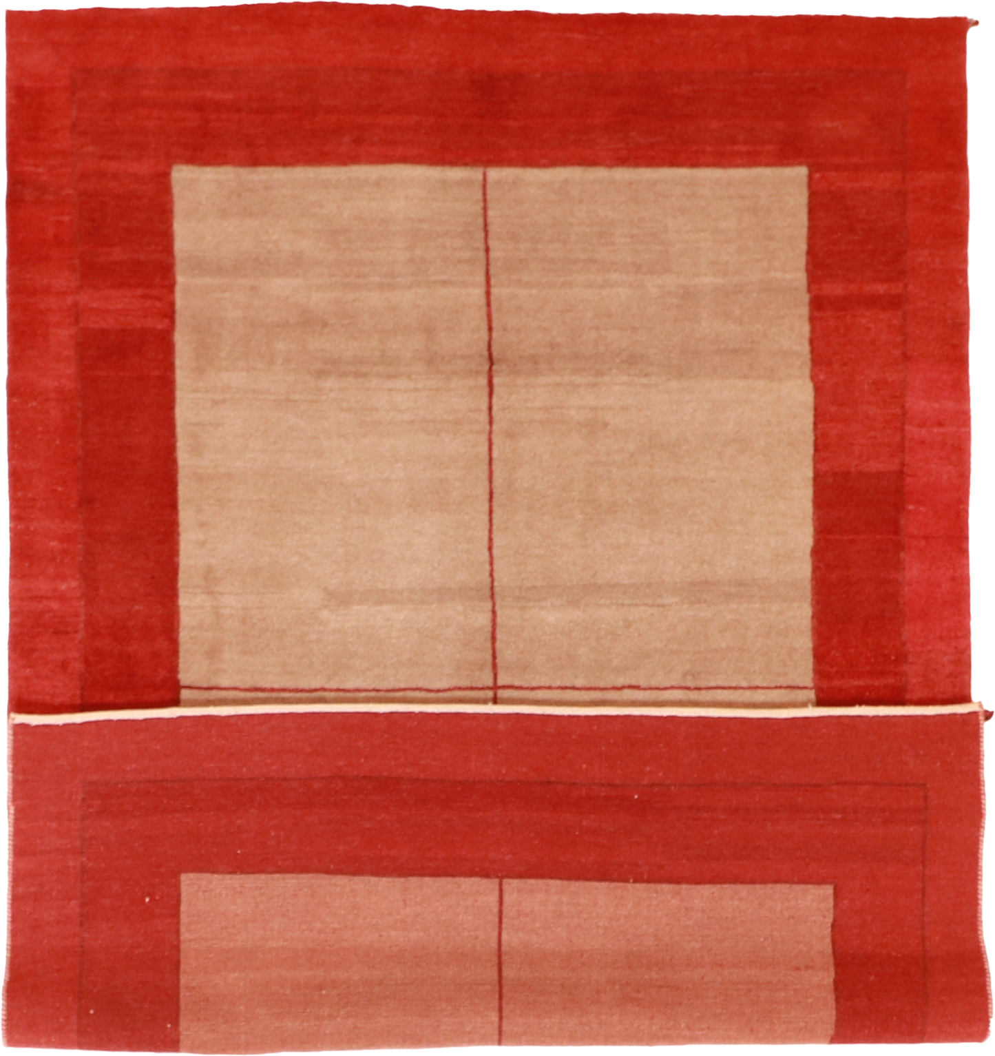 W 6.9 L 9.1 Yalame 100% Wool Hand-Woven All-Over Design - 53815