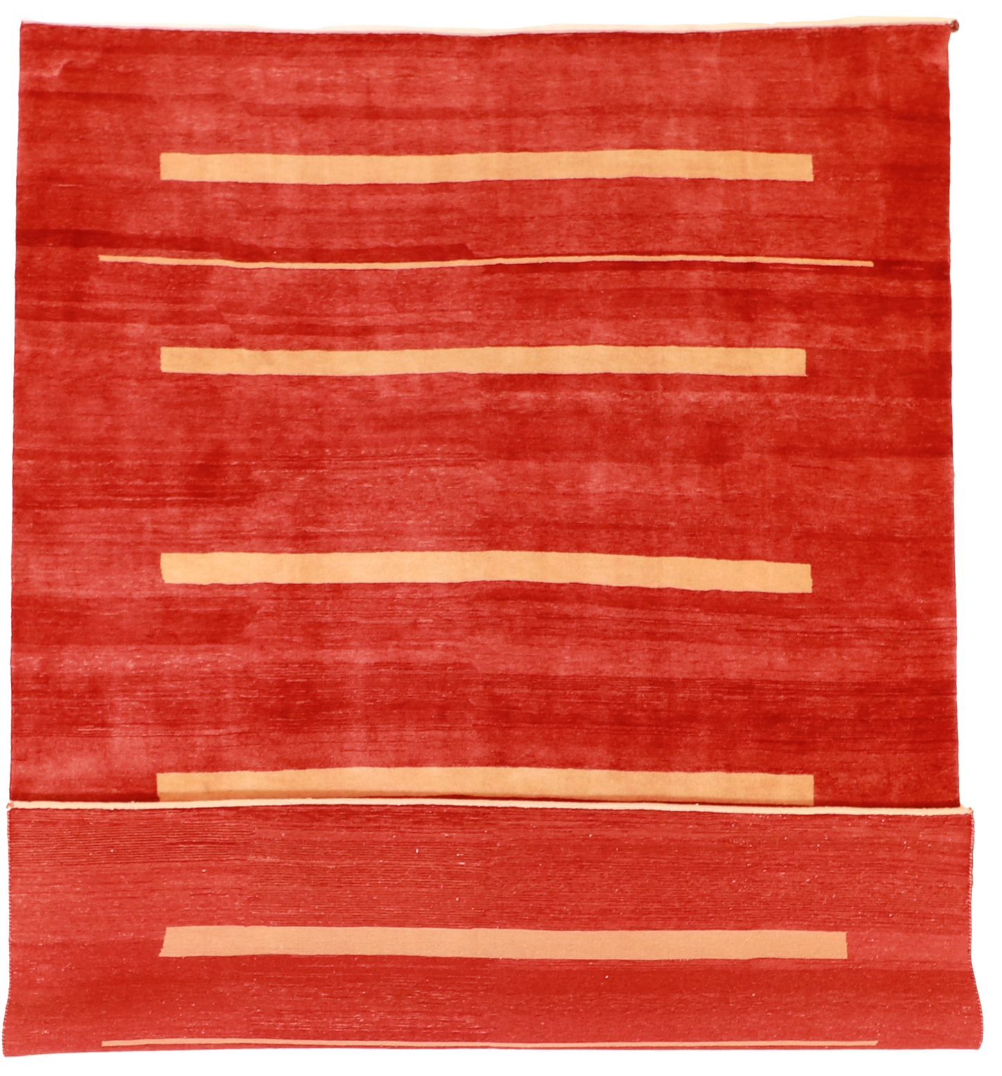 W 8 L 10.9 Gabbeh 100% Wool Hand-Woven All-Over Design - 53848