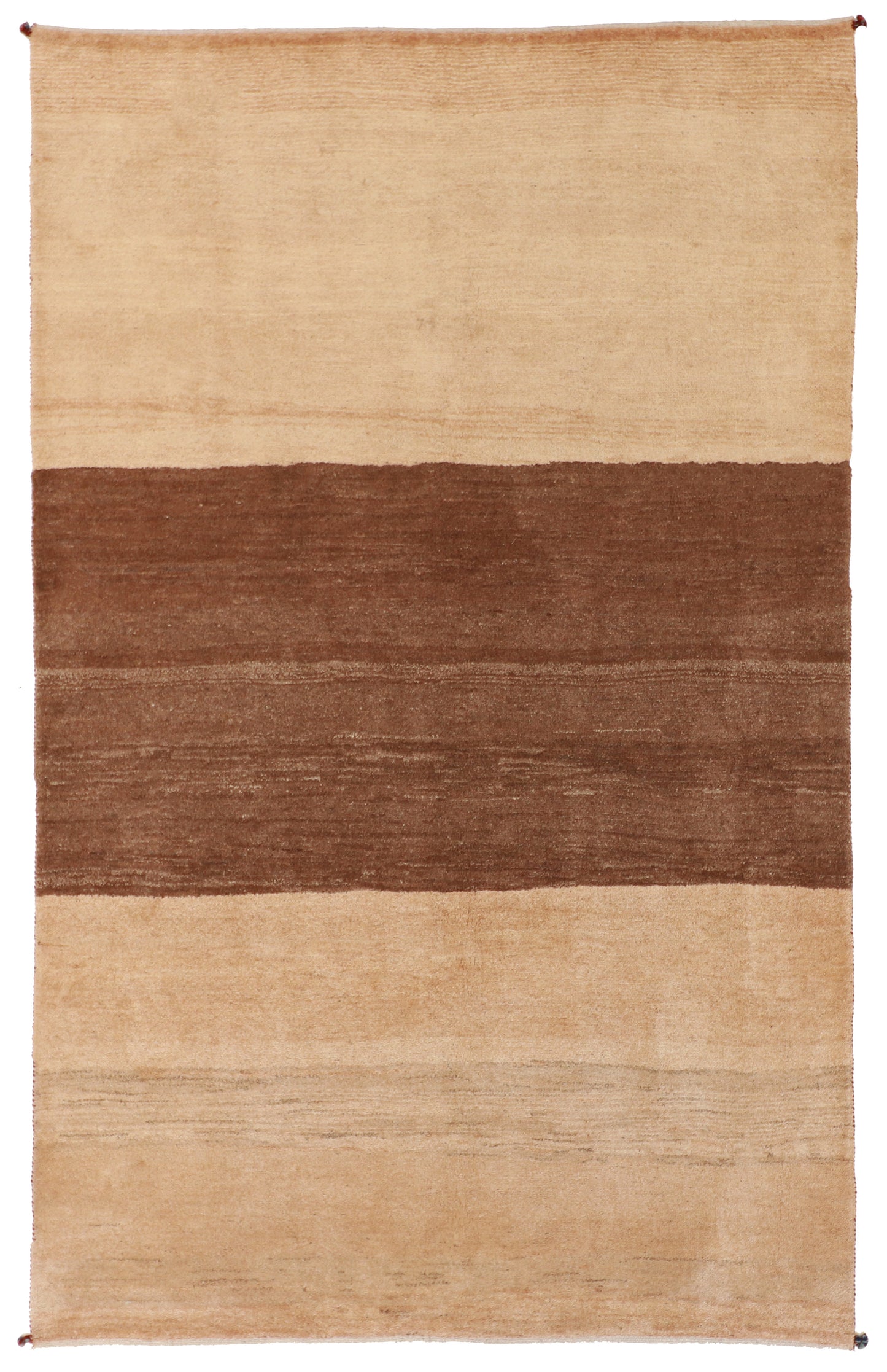 W 5.7 L 9.2 Gabbeh 100% Wool Hand-Woven All-Over Design - 53872