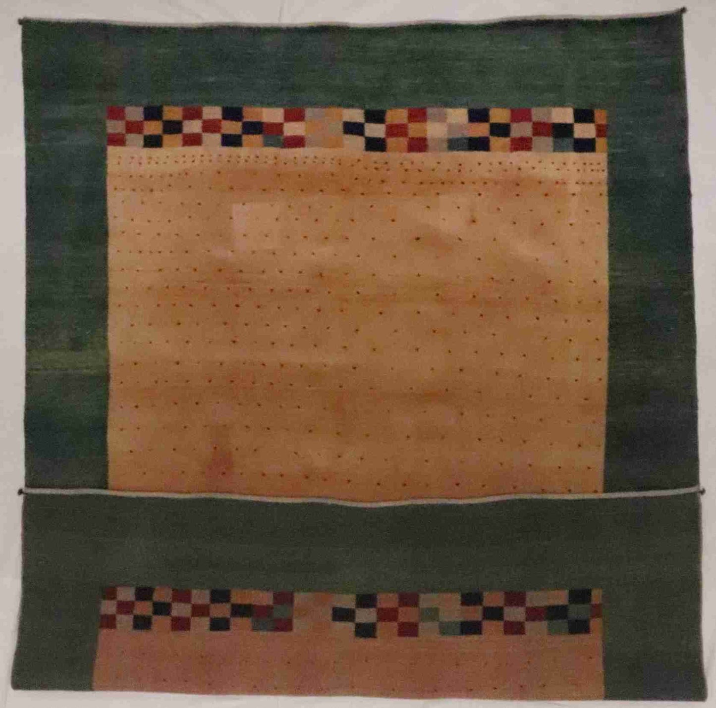 W 9.6 - L 12.7 - Gabbeh Fine/Wool All Over Rectangle - Hand Woven Rug - 53880