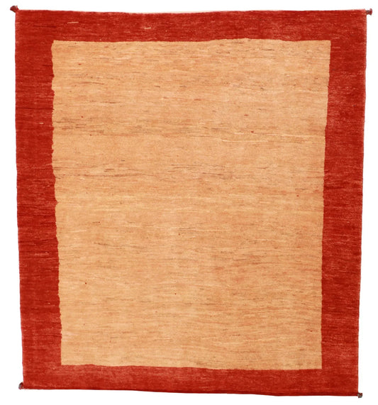 5x7 - Gabbeh Fine/Wool All Over Rectangle - Hand Knotted Rug — 53989