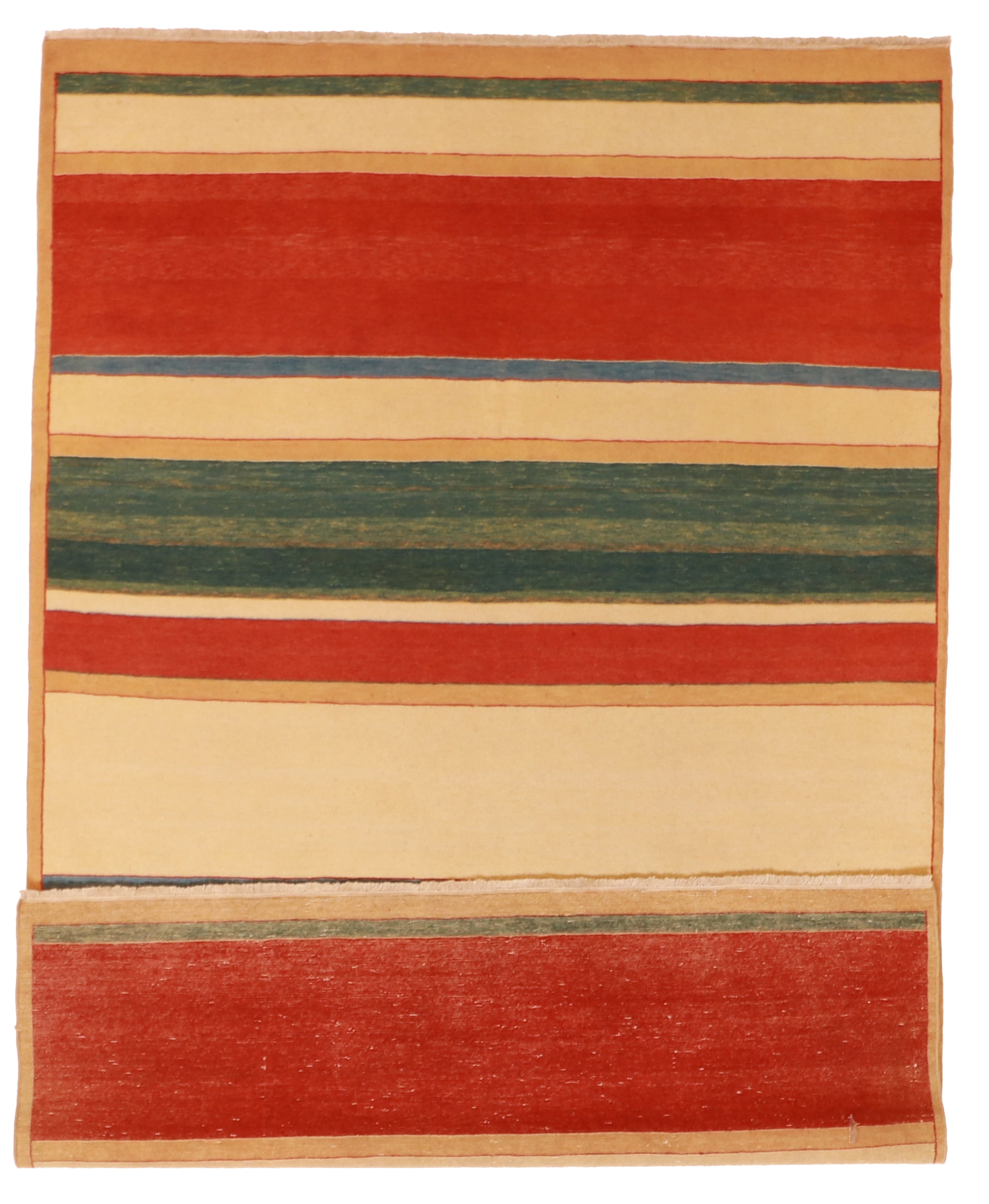 W 4.7 L 7.1 Choba 100% Wool Hand-Woven All-Over Design - 54134