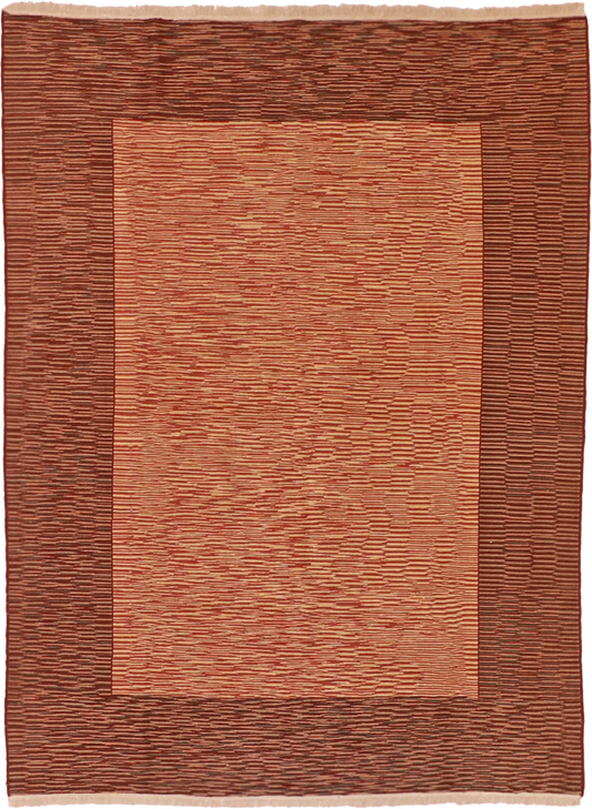 W 5.6 L 7.5 Azarie 100% Wool Hand-Woven Geometric Design - 54322