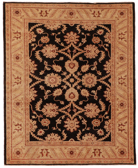 W 5.11 L 7.3 Zanjan 100% Wool Handmade All Over Design - 54485